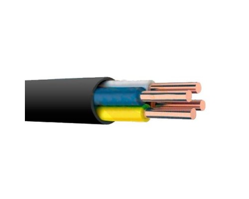 ВВГ нг 4x1.5 Медный силовой кабель