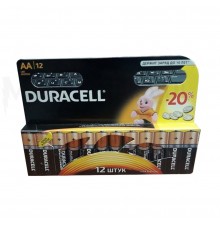 Батарейки AA Duracell   (12 шт)
