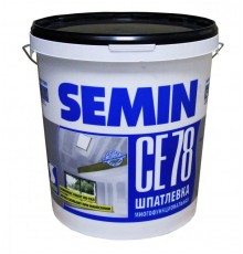 Многофункциональная мраморная шпатлевка SEMIN СЕ 78, 25 кг