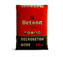 Бетонит Пескобетон М-300 40 кг
