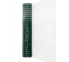 Сетка сварная с ПВХ покрытием 1,8х15 м ячейка 50х50 мм зеленая