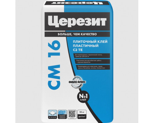 Купить Церезит СМ 14 клей для плитки, 25 кг c доставкой