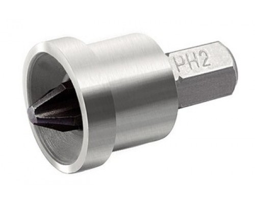 Бита для шуруповерта PH2 с ограничителем для ГКЛ, 25 мм