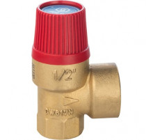 Предохранительный клапан для системы отопления Watts SVH 2.5 бар, размер 1/2" x 3/4"