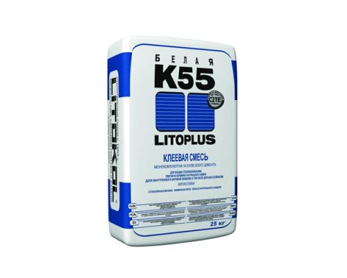 Клей для мозаики Литокол Litoplus K55 25 кг