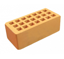 Лицевой кирпич М 150 желтый 250x120x65