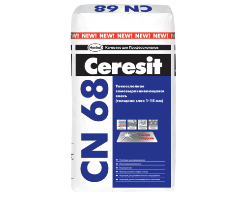 Самовыравнивающаяся смесь Ceresit CN68