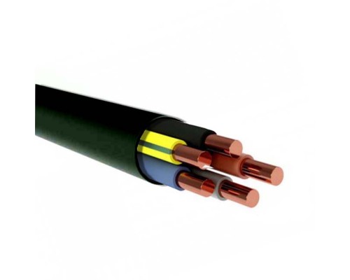 ВВГ нг 5x2.5 Медный силовой кабель