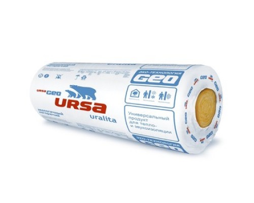 Утеплитель Ursa Geo M-11, 10000х1200х50 мм (2 плиты/24 м2)