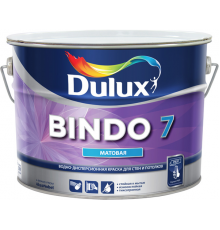 Краска интерьерная латексная Dulux Bindo 7 (белая), 2.5 л
