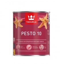 Краска интерьерная латексная Tikkurila Pesto 10 (полупрозрачная), 9 л