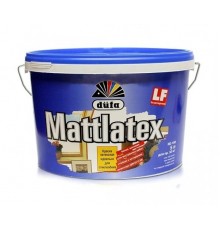 Краска интерьерная латексная Dufa Mattlatex (белая), 5 л