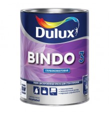 Краска интерьерная латексная Dulux Bindo 3 (белая), 1 л