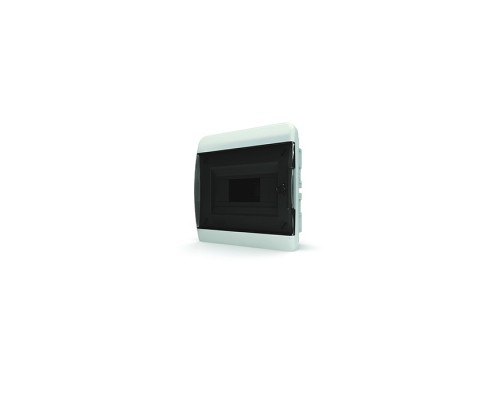 Щит встраиваемый TEKFOR8 модулей IP41, прозрачная черная дверца