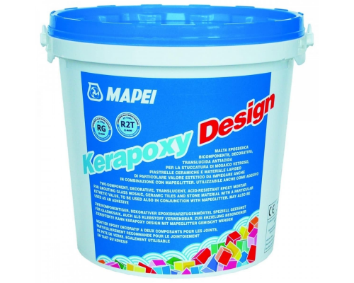 Затирка эпоксидная Mapei Kerapoxy Design 110 (манхеттен), 3 кг
