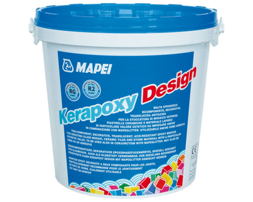 Затирка эпоксидная Mapei Kerapoxy Design 165 (красная), 3 кг