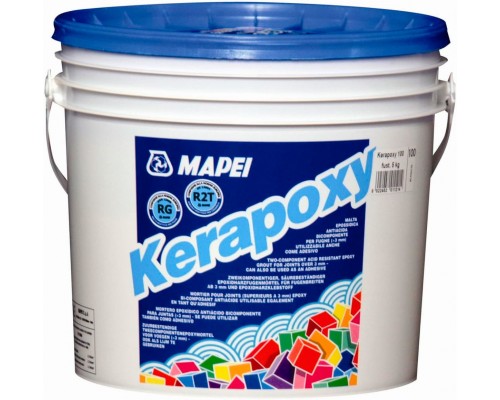 Затирка эпоксидная Mapei Kerapoxy 144 (шоколад), 5 кг
