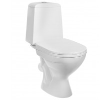 Унитаз-компакт GESSO Home de luxe W102 с косым выпуском c сиденьем пластик